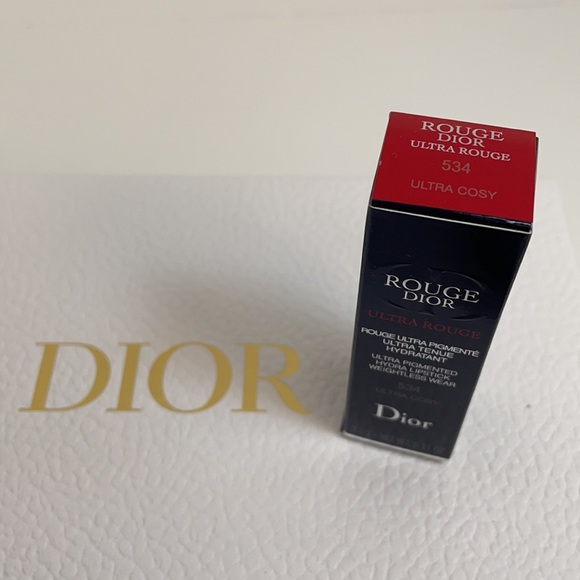 ❤️🎉HP🎉DIOR💄ROUGE DIOR-ULTRA ROUGE-SATIN-534 ULTRA COSY-LIMITED EDITION - Picture 7 of 15